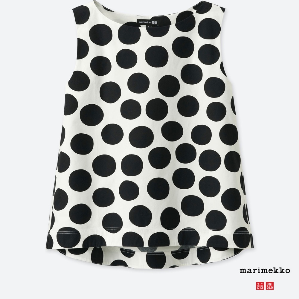 Marimekko x Uniqlo Polka Dot Sleeveless Top